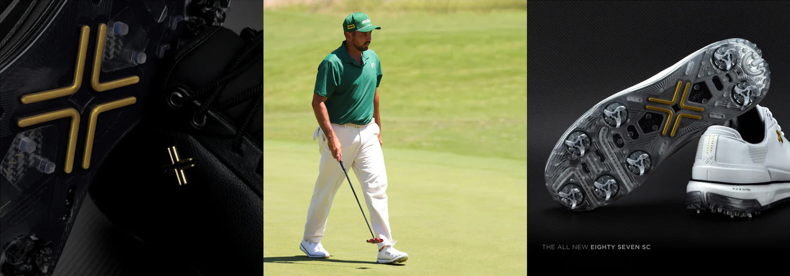 Combination of Jason Day and PAYNTR Eighty Seven SC Golf Shoes