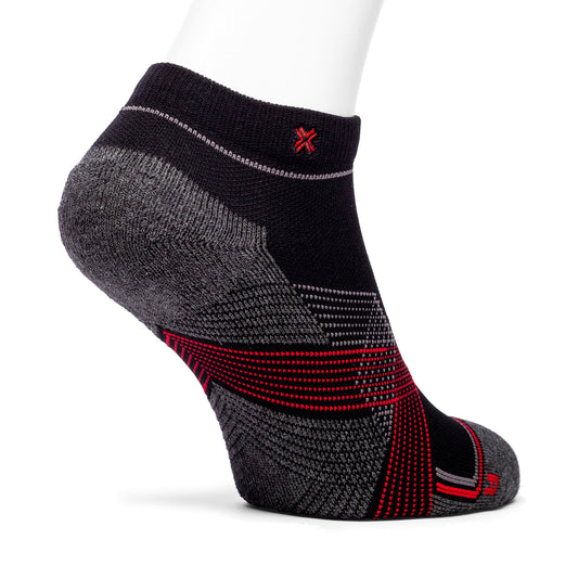 PAYNTR No Show Socks (Black) - Back