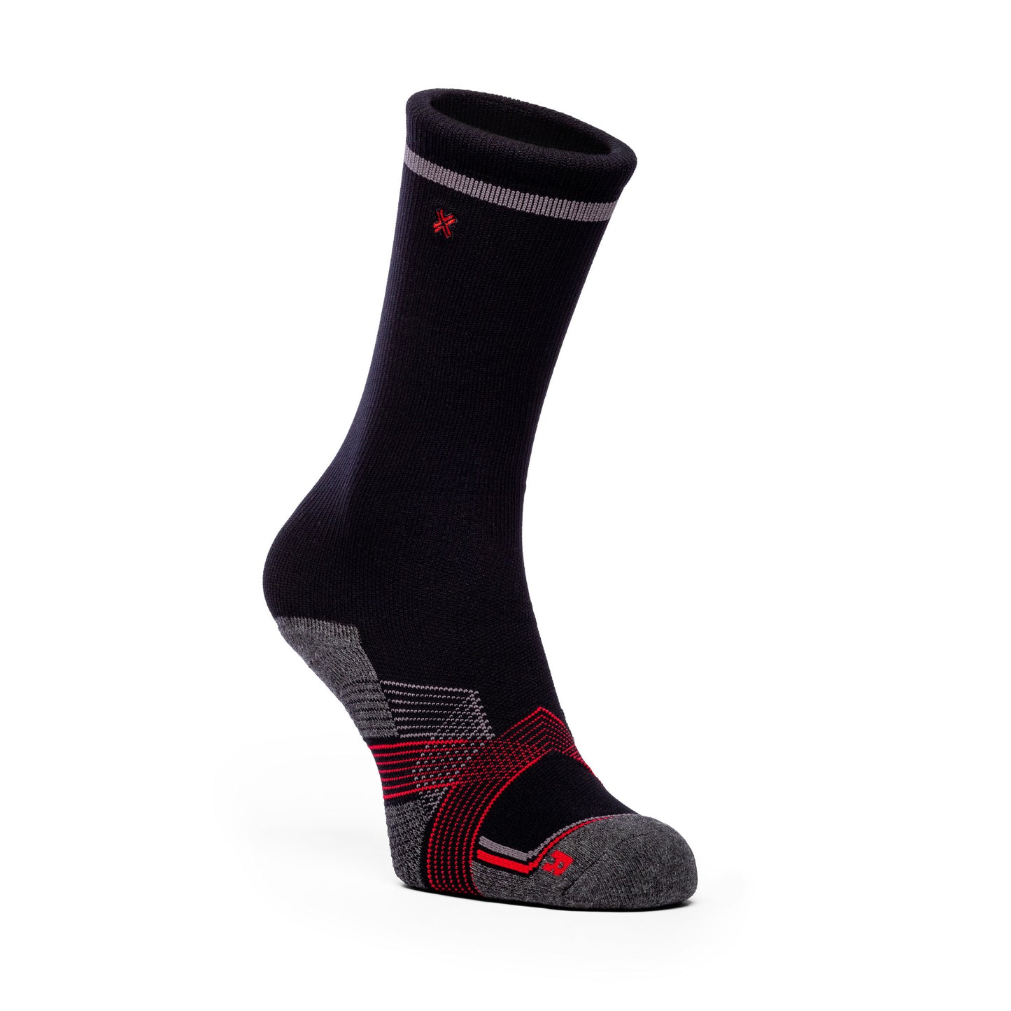 PAYNTR Crew Socks (Black) - Front