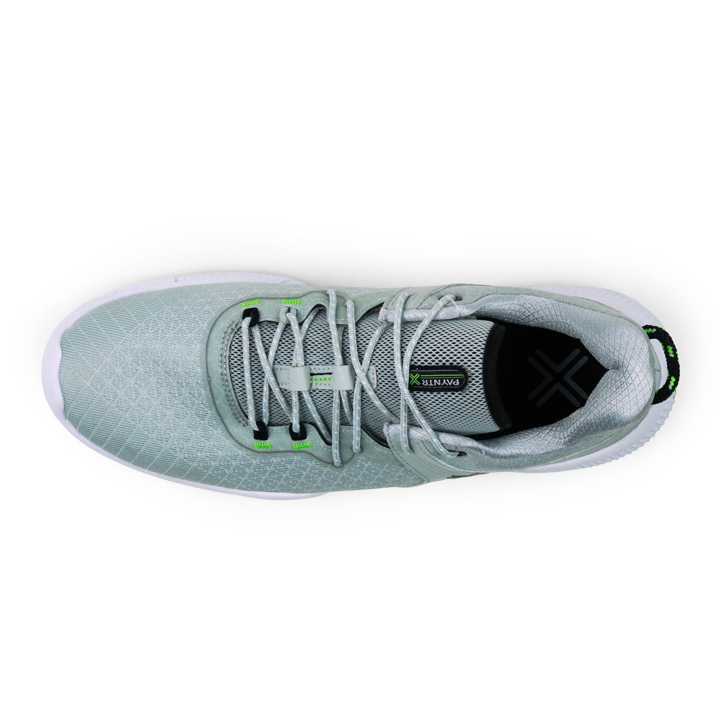PAYNTR X-001 F Mesh Spikeless Golf Shoes (Grey) - Top