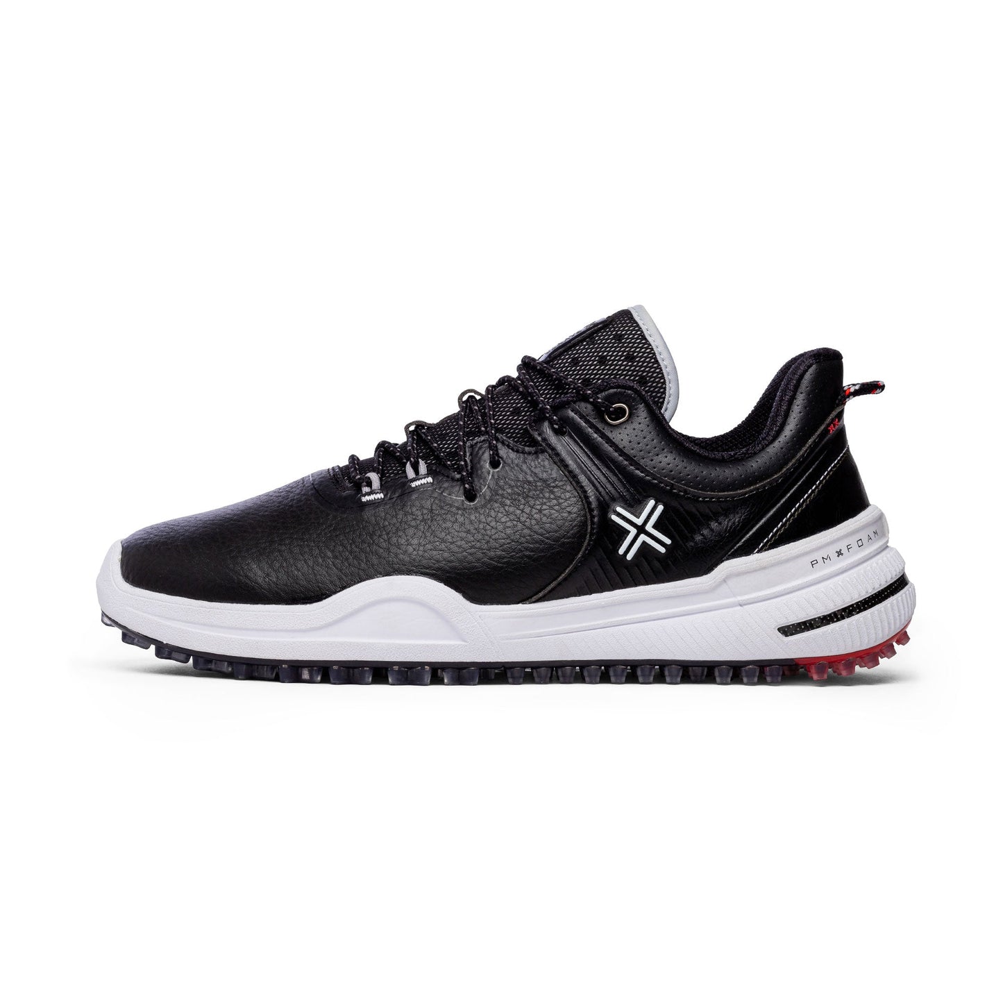 PAYNTR X-002 LE Spikeless Golf Shoe (Black) - Side