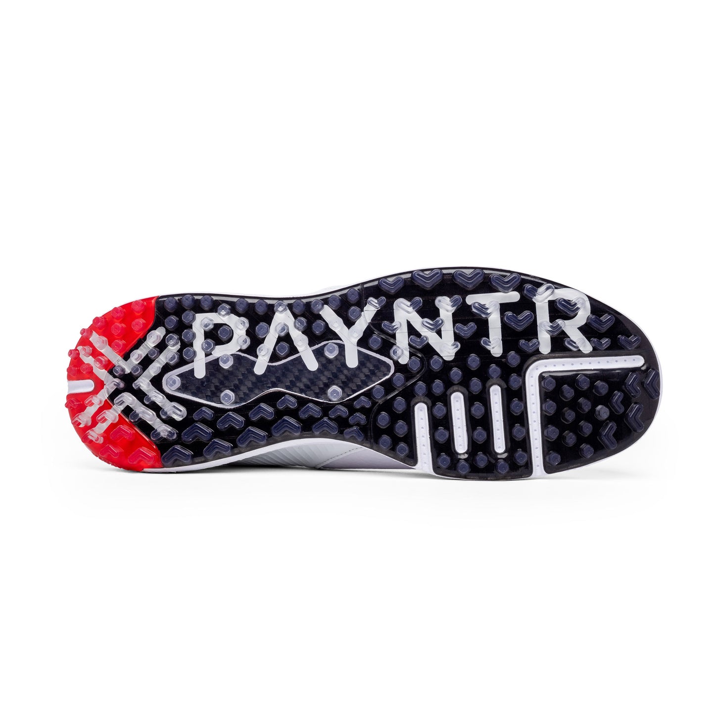 PAYNTR X-002 LE Spikeless Golf Shoe (White) - Sole