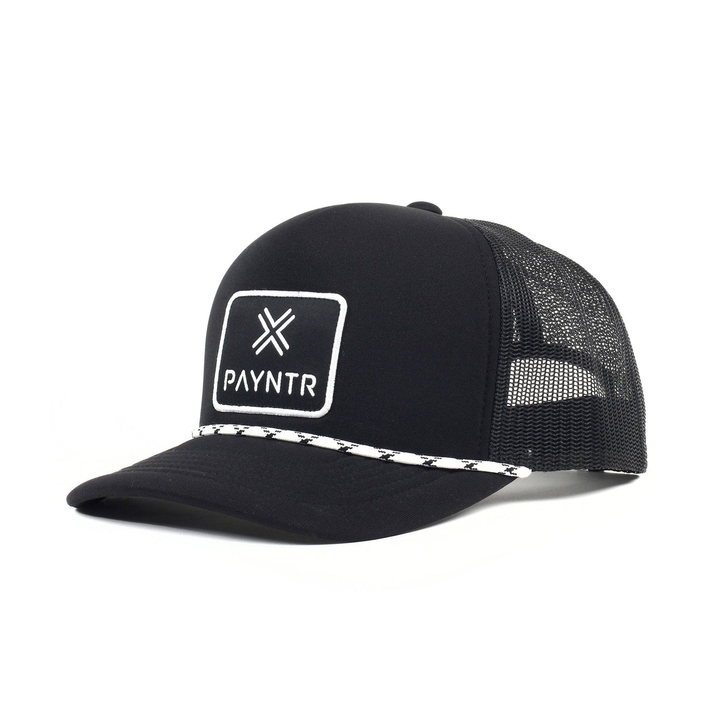 Rope X FlexFit Cap (Black) - Front