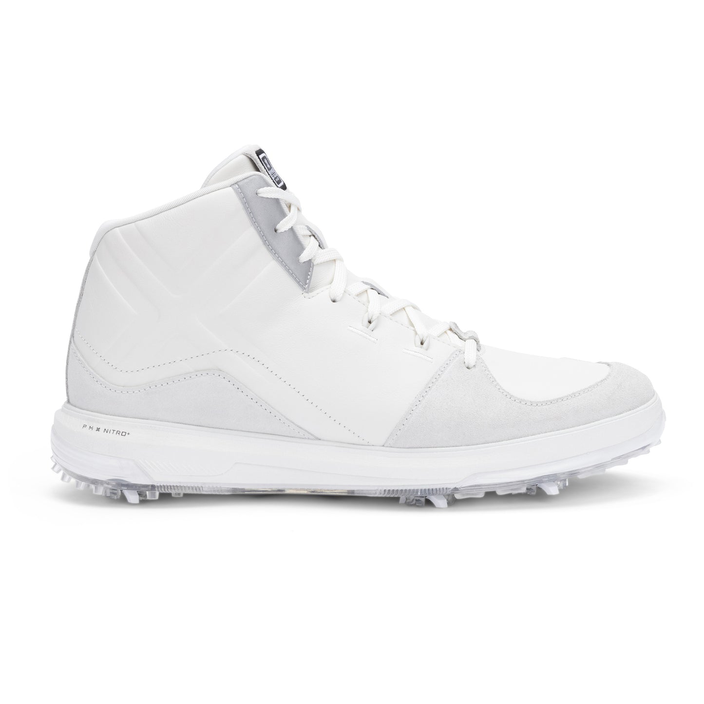 PAYNTR Sport Mid LE RS Spiked Golf Shoes - White
