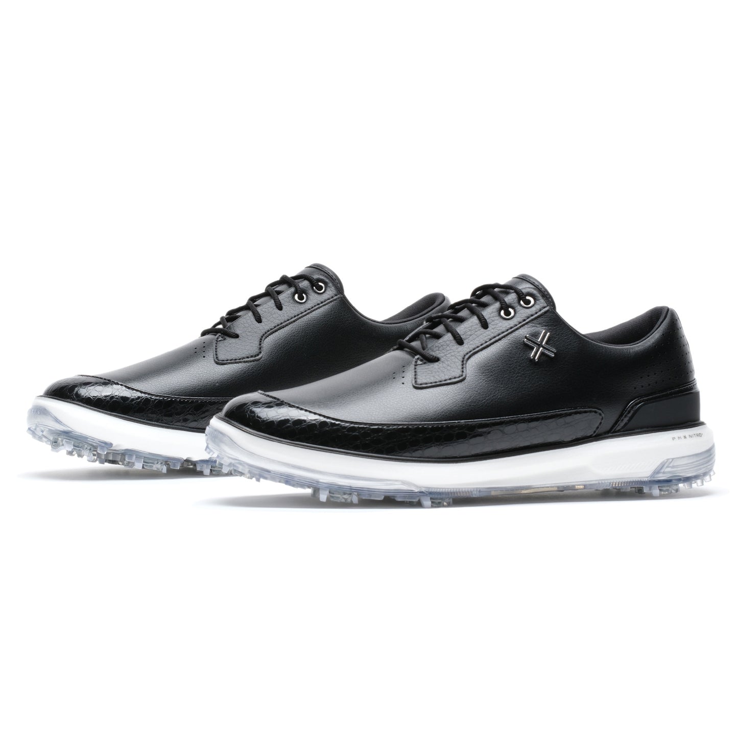 PAYNTR Moving Day SC RS "Gators" Spiked Golf Shoes - Black & White