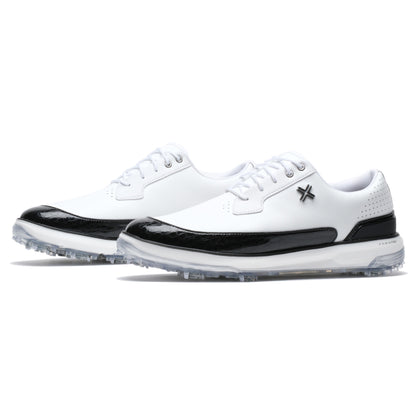 PAYNTR Moving Day SC RS "Gators" Spiked Golf Shoes - White & Black