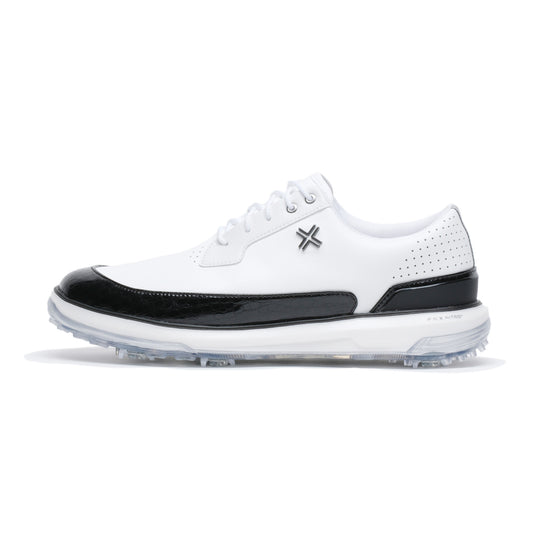 PAYNTR Moving Day SC RS "Gators" Spiked Golf Shoes - White & Black
