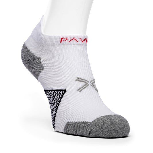 PAYNTR No Show Socks (White) - Front