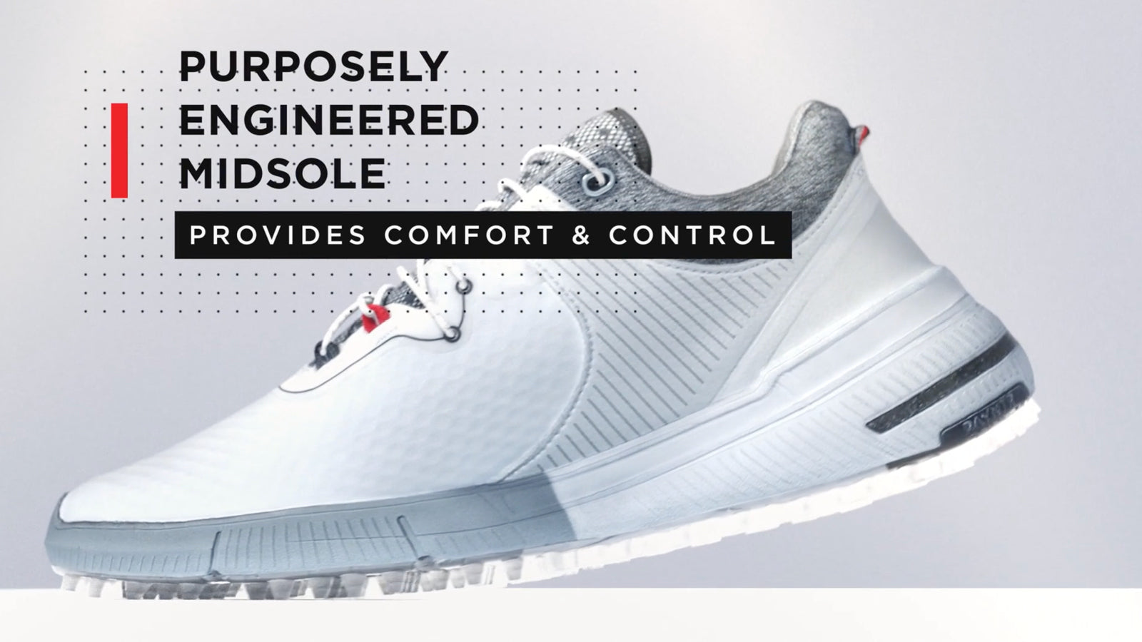 Load video: CGI showing how the midsole provides comfort in the PAYNTR X-001 F
