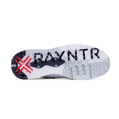 PAYNTR X-001 F Spikeless Golf Shoe (White) - Sole