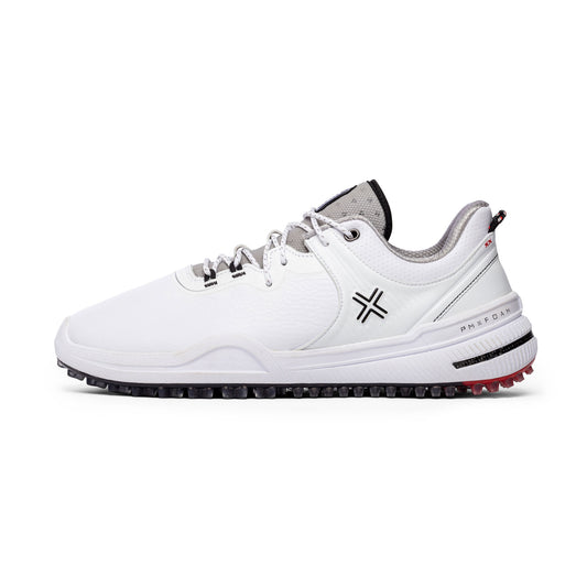 PAYNTR X-002 LE Spikeless Golf Shoe (White) - Side