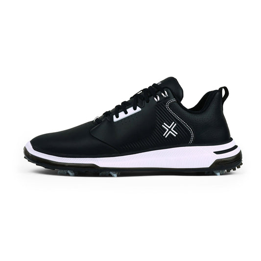 PAYNTR X-006 RS Spiked Golf Shoe (Black) - Side