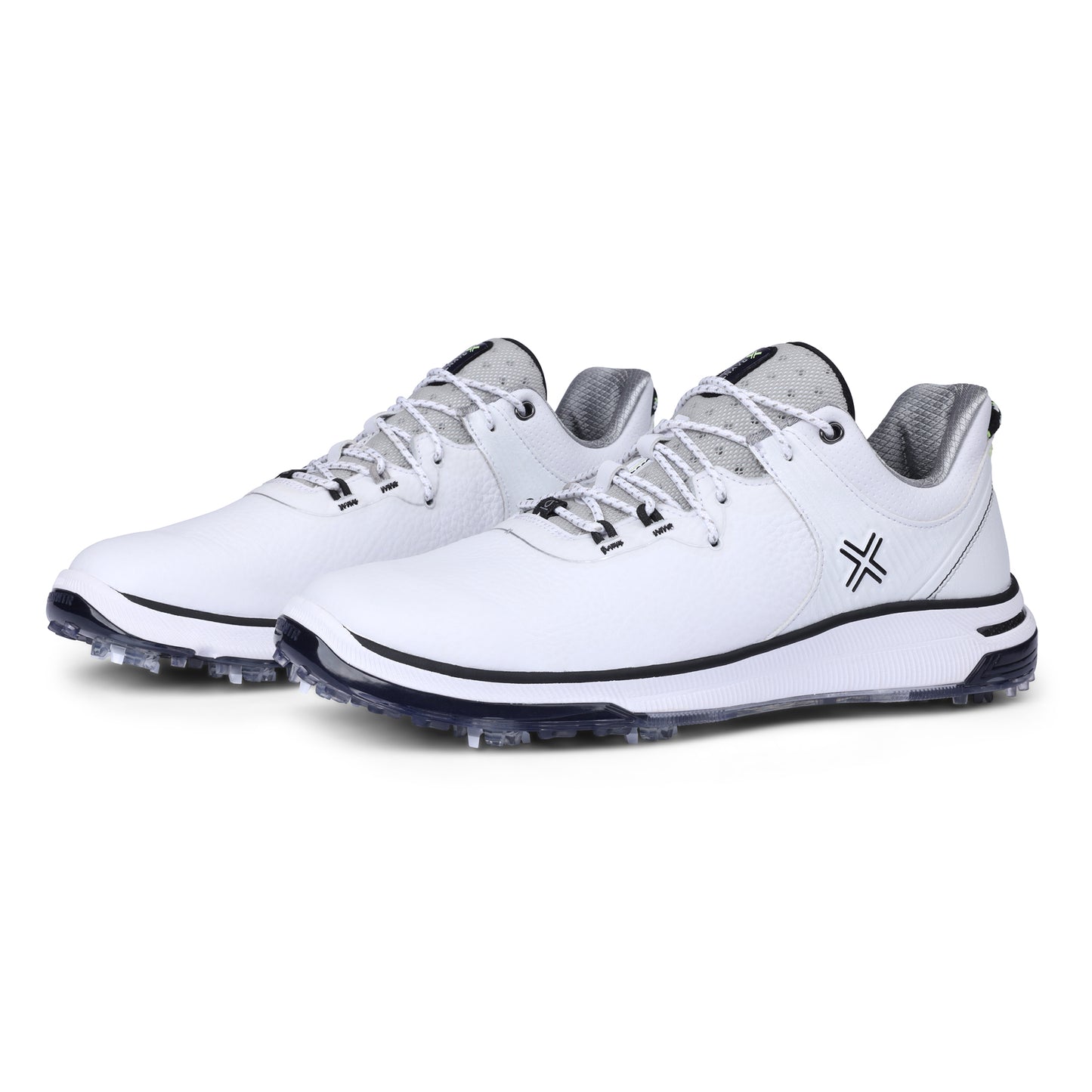 PAYNTR X Tour Proto RS Spiked Golf Shoes - White & Black